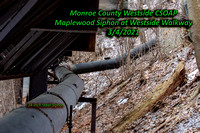 Maplewood Siphon - West Walkway 3-4-2021