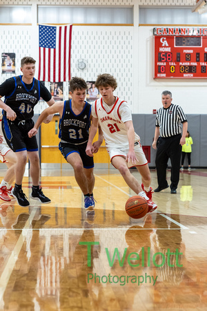 Canandaigua Bball vs Brockport 2024